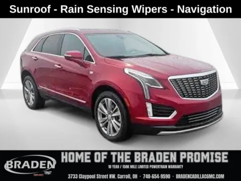 Red 2024 Cadillac XT5 Premium Luxury for sale in Carroll, OH