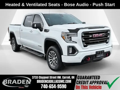 White 2019 GMC Sierra 1500 AT4 for sale in Carroll, OH