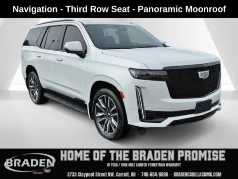 White 2021 Cadillac Escalade Sport for sale in Carroll, OH
