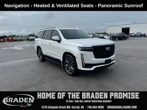 White 2021 Cadillac Escalade Sport for sale in Carroll, OH