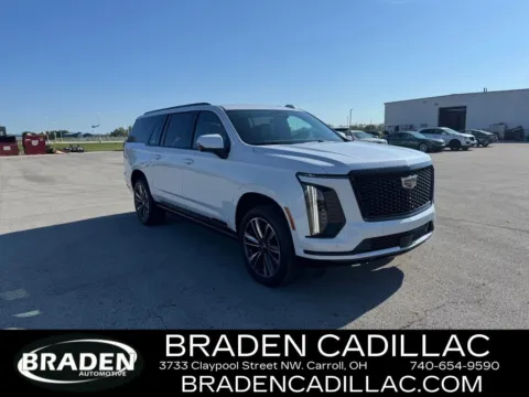 White 2026 Cadillac Escalade ESV Sport for sale in Carroll, OH