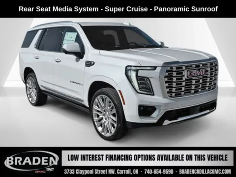 White 2026 GMC Yukon Denali for sale in Carroll, OH