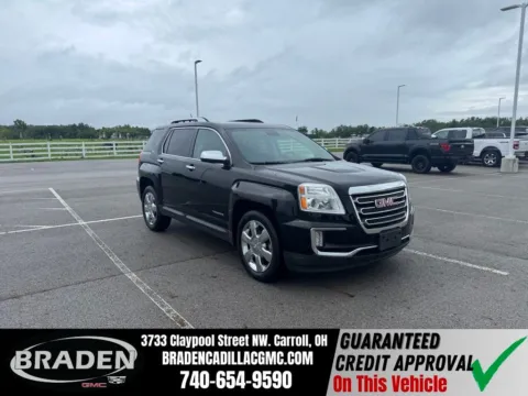 Black 2016 GMC Terrain SLT for sale in Carroll, OH