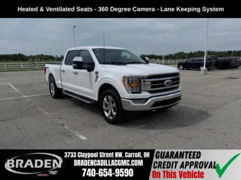 White 2023 Ford F-150 Lariat for sale in Carroll, OH