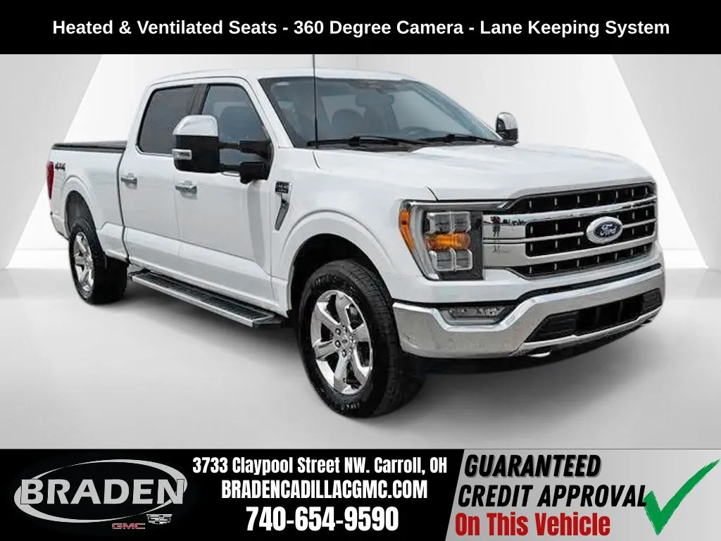 White 2023 Ford F-150 Lariat for sale in Carroll, OH