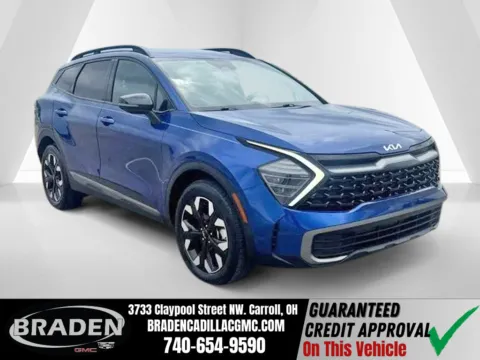 Blue 2024 Kia Sportage X-Line for sale in Carroll, OH