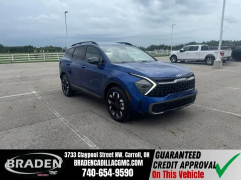 Blue 2024 Kia Sportage X-Line for sale in Carroll, OH