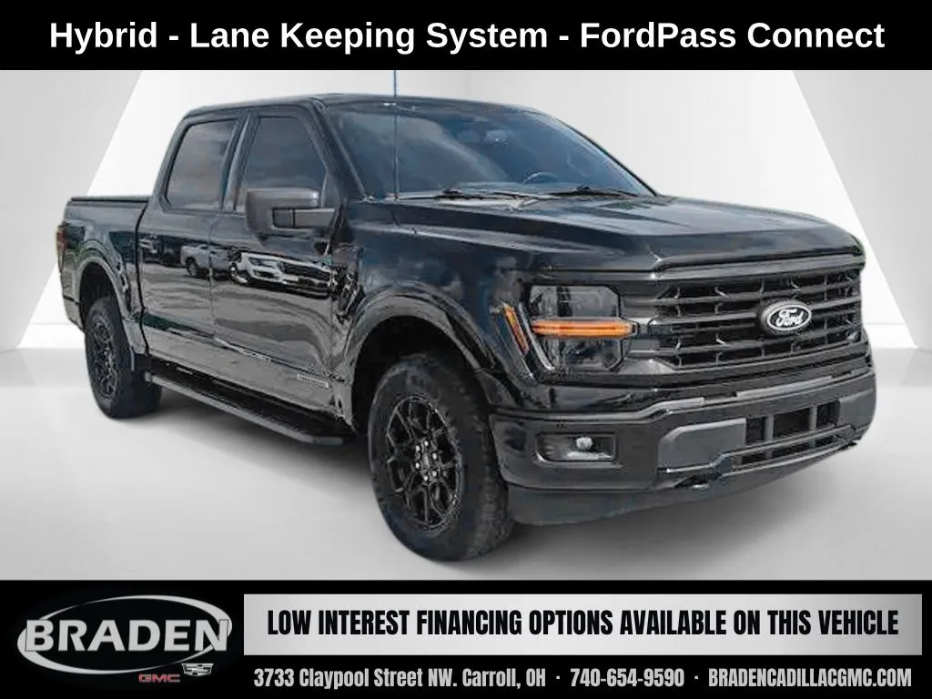 Black 2024 Ford F-150 XLT for sale in Carroll, OH