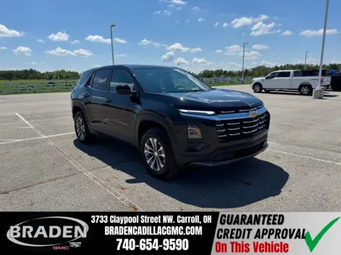 Black 2026 Chevrolet Equinox LT for sale in Carroll, OH