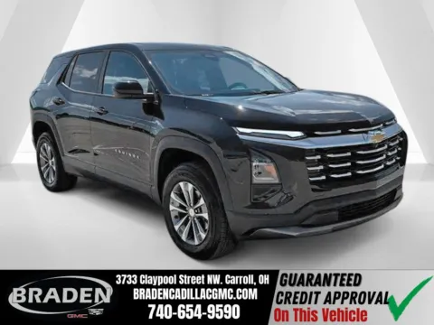 Black 2026 Chevrolet Equinox LT for sale in Carroll, OH