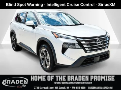 Silver 2024 Nissan Rogue SV for sale in Carroll, OH