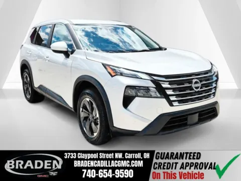 Silver 2024 Nissan Rogue SV for sale in Carroll, OH