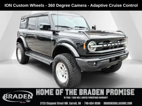 Black 2025 Ford Bronco Outer Banks for sale in Carroll, OH