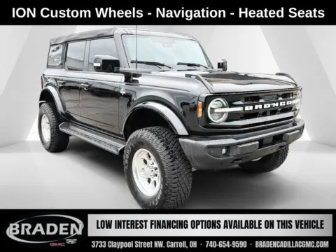 Black 2025 Ford Bronco Outer Banks for sale in Carroll, OH