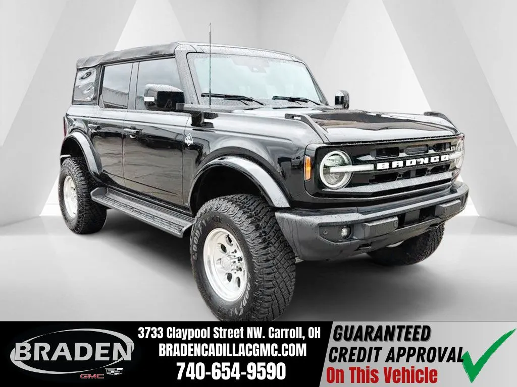 Black 2025 Ford Bronco Outer Banks for sale in Carroll, OH