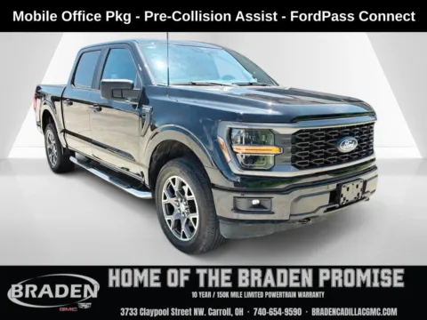 Black 2024 Ford F-150 STX for sale in Carroll, OH
