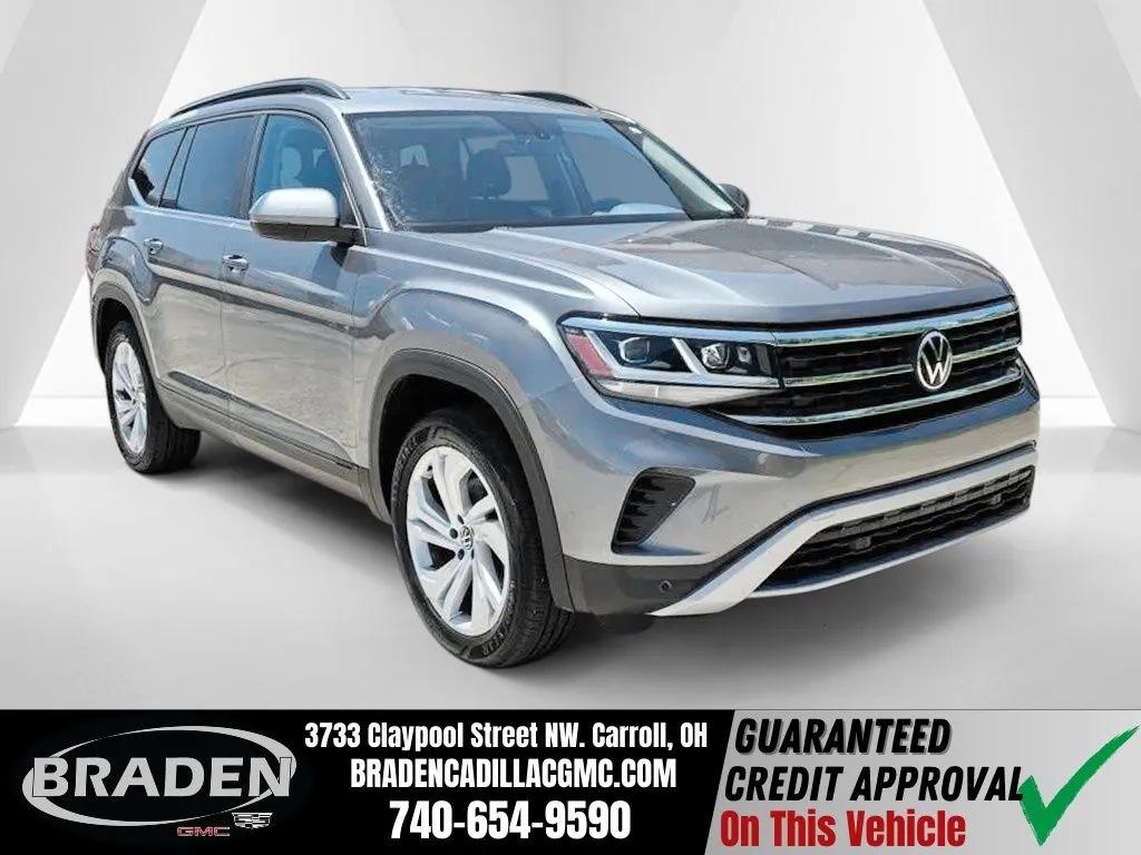 Gray 2023 Volkswagen Atlas 3.6L V6 SE w/Technology for sale in Carroll, OH