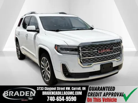 White 2023 GMC Acadia Denali for sale in Carroll, OH