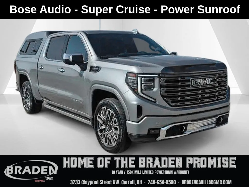 Gray 2024 GMC Sierra 1500 Denali Ultimate for sale in Carroll, OH