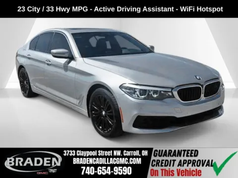 Silver 2019 BMW 5 Series 530i xDrive for sale in Carroll, OH
