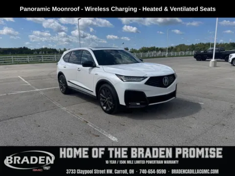 White 2025 Acura MDX A-Spec for sale in Carroll, OH