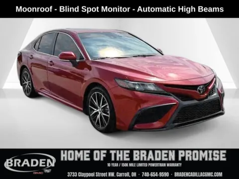 Red 2023 Toyota Camry SE for sale in Carroll, OH