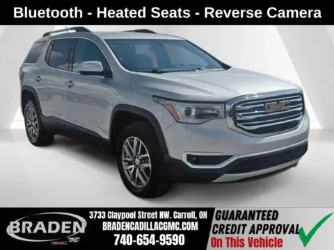 Silver 2017 GMC Acadia SLE-2 for sale in Carroll, OH