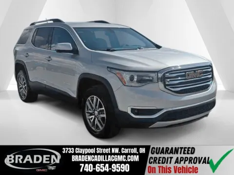 Silver 2017 GMC Acadia SLE-2 for sale in Carroll, OH