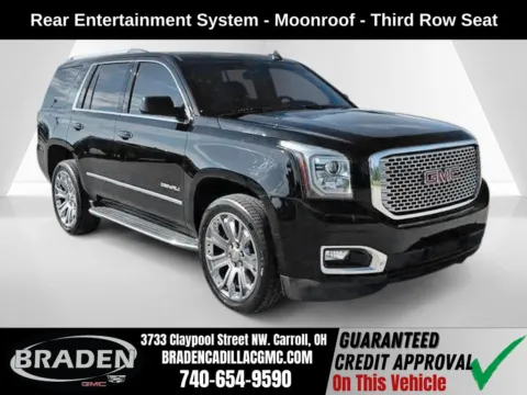 Black 2017 GMC Yukon Denali for sale in Carroll, OH
