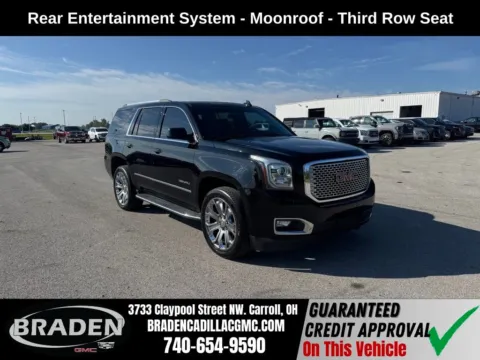 Black 2017 GMC Yukon Denali for sale in Carroll, OH
