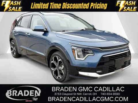Blue 2023 Kia Niro Plug-In Hybrid SX for sale in Carroll, OH