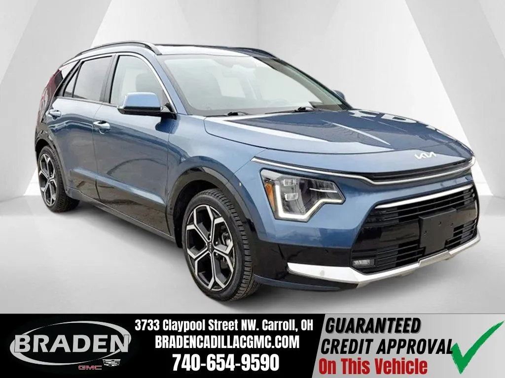 Blue 2023 Kia Niro Plug-In Hybrid SX for sale in Carroll, OH