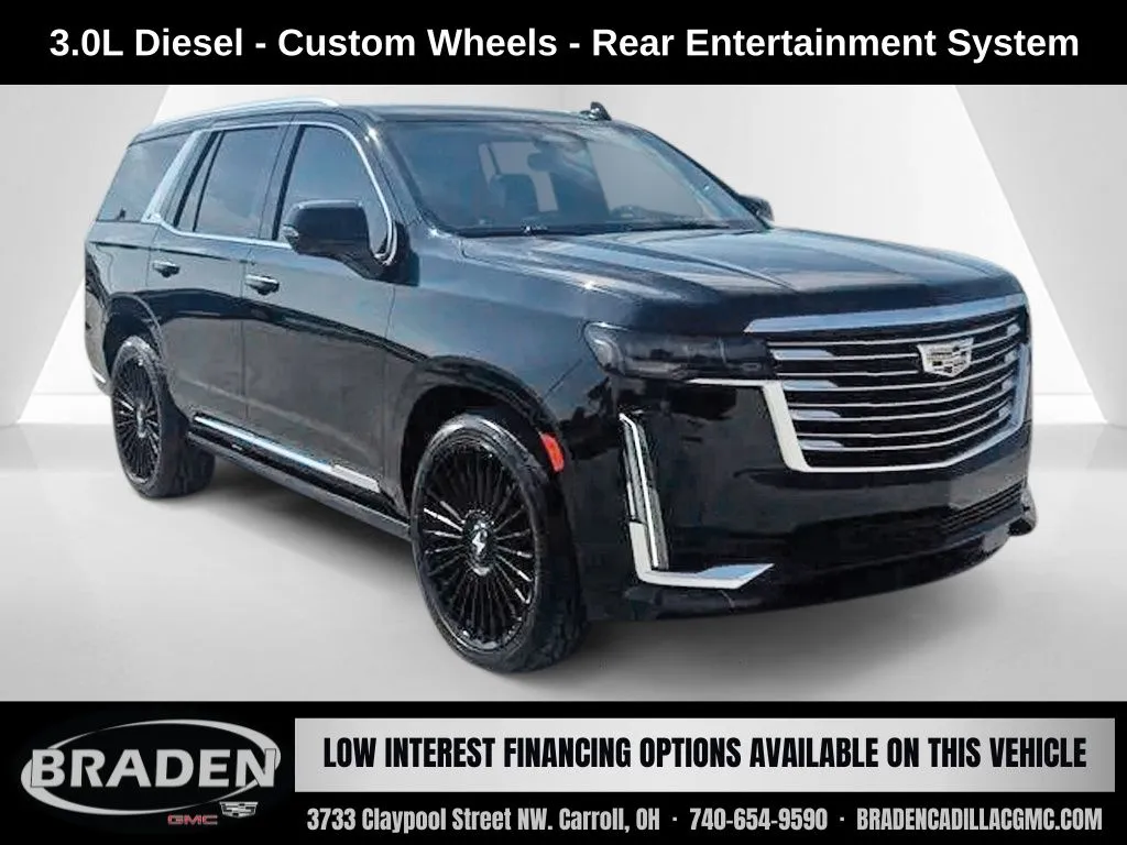 Black 2021 Cadillac Escalade Premium Luxury Platinum for sale in Carroll, OH