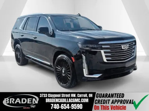 Black 2021 Cadillac Escalade Premium Luxury Platinum for sale in Carroll, OH