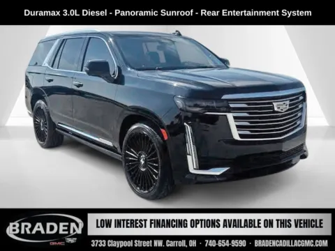 Black 2021 Cadillac Escalade Premium Luxury Platinum for sale in Carroll, OH