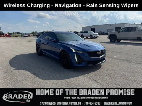 Blue 2020 Cadillac CT5 V-Series for sale in Carroll, OH