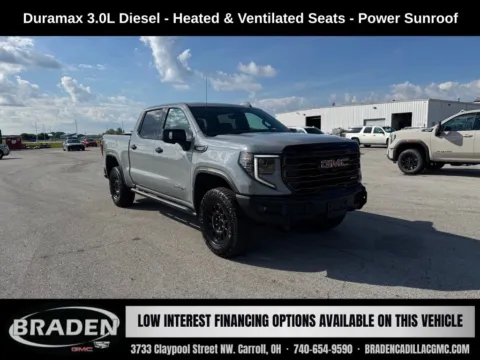 Gray 2024 GMC Sierra 1500 AT4X for sale in Carroll, OH