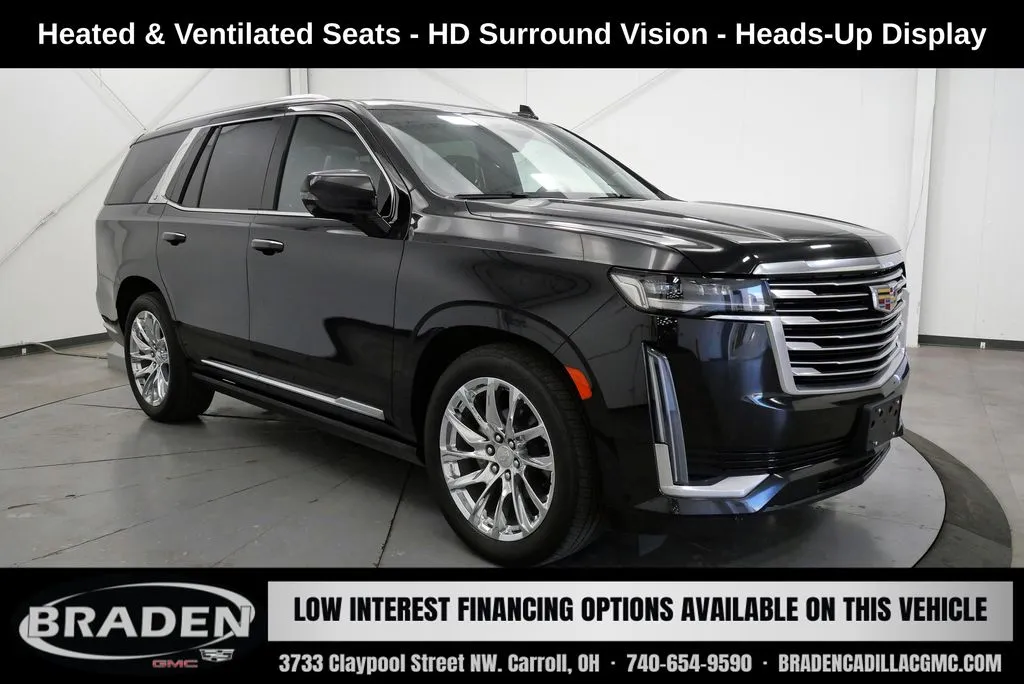 Black 2024 Cadillac Escalade Premium Luxury Platinum for sale in Carroll, OH