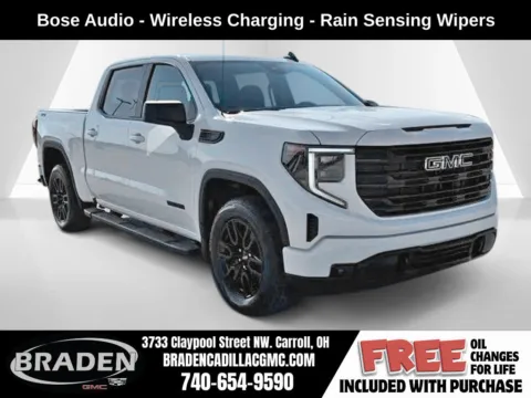 White 2026 GMC Sierra 1500 Elevation for sale in Carroll, OH