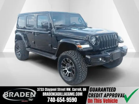 Black 2021 Jeep Wrangler Unlimited Sahara High Altitude for sale in Carroll, OH