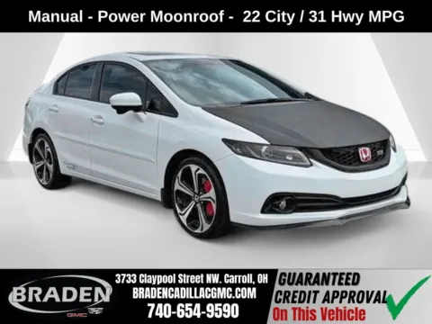 White 2015 Honda Civic Si for sale in Carroll, OH