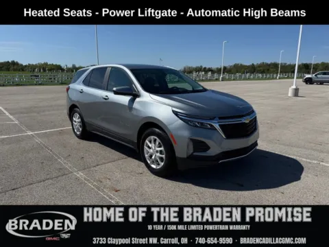Gray 2024 Chevrolet Equinox LT for sale in Carroll, OH