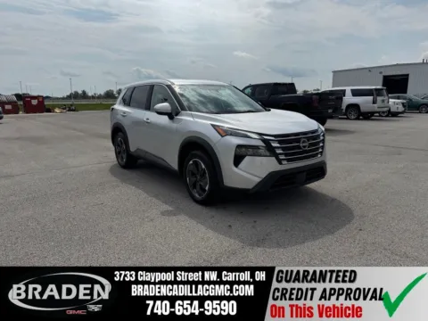 Silver 2024 Nissan Rogue SV for sale in Carroll, OH