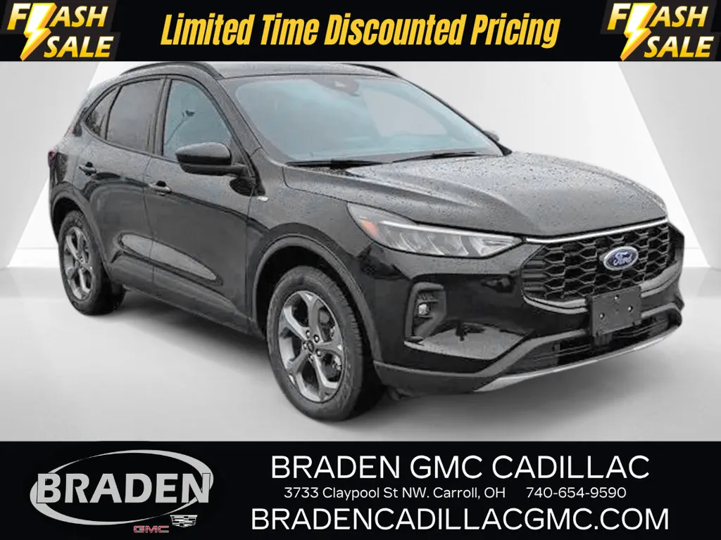 Black 2025 Ford Escape ST-Line Select for sale in Carroll, OH