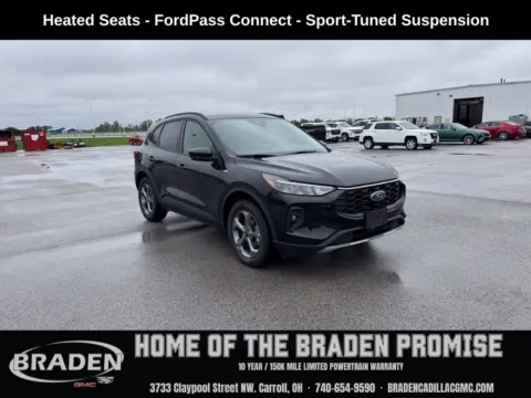 Black 2025 Ford Escape ST-Line Select for sale in Carroll, OH