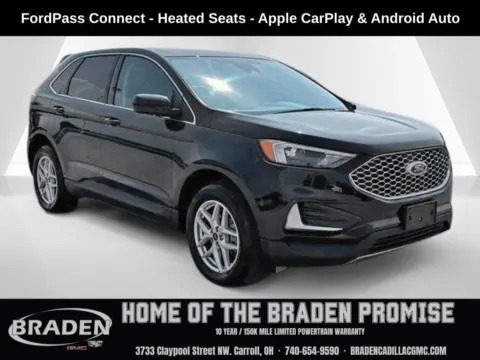 Black 2024 Ford Edge SEL for sale in Carroll, OH