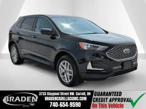 Black 2024 Ford Edge SEL for sale in Carroll, OH