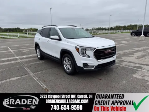 White 2022 GMC Terrain SLE for sale in Carroll, OH