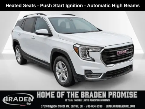 White 2022 GMC Terrain SLE for sale in Carroll, OH