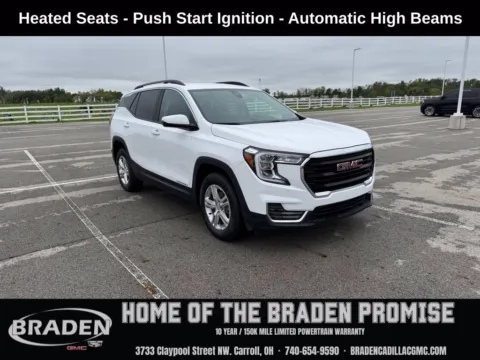 White 2022 GMC Terrain SLE for sale in Carroll, OH